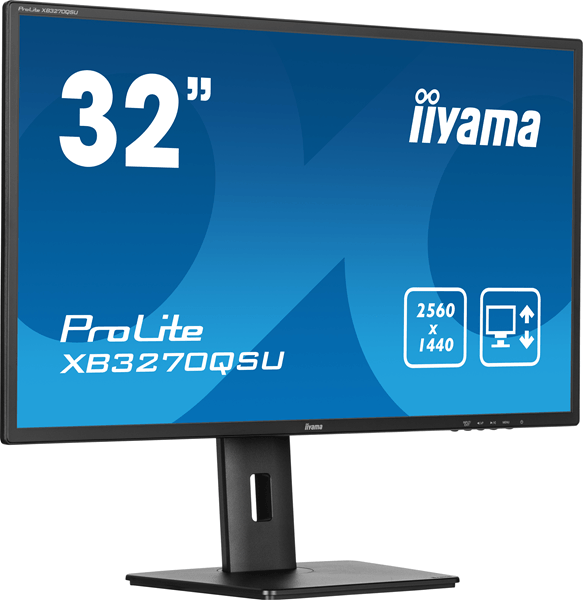 IIYAMA XB3270QSU-B1 ProLite 31.5" LED IPS Quad HD HDMI Altavoces