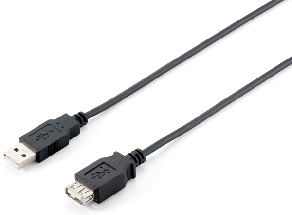 CABLE ALARGO USB 2.0 TIPO A MACHO - HEMBRA 3M