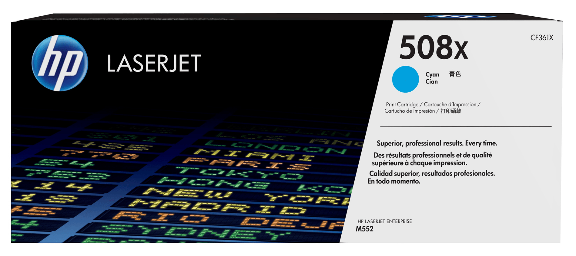 TONER CARTRIDGE 508X CYAN