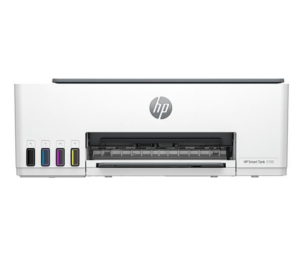HP Smart Tank Multifunción A4Thermal Inkjet Dúplex Smart Tank 5105 Inalámbrico All-in-One Color Impresora, Fotocopiadora, escáner
