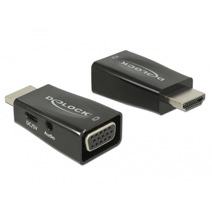 Delock Adaptador HDMI-A macho VGA hembra/audio