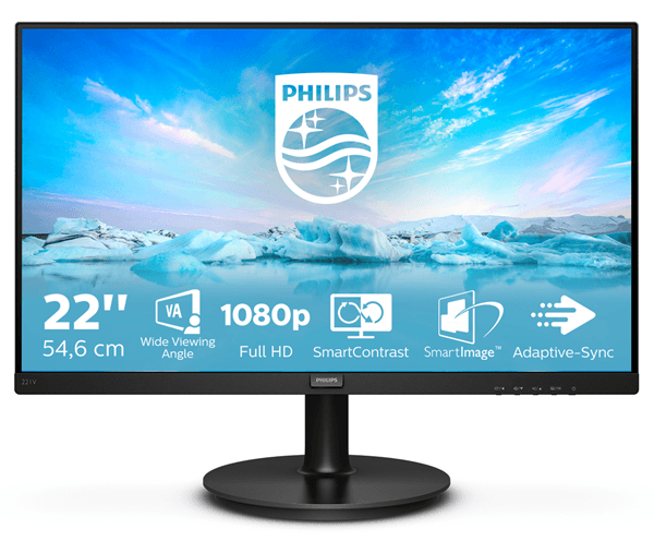 MONITOR 221V8A 21.5IN IPS LED 1920X1080 16:9 4MS VGA / HDMI IN