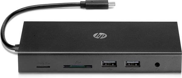Hp travel usb-c multi port hub alámbrico usb 3.2 gen 1 1c1y5aa#abb – imagen 2