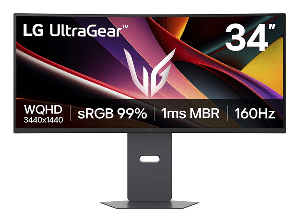 MONITOR GAMING LG 34G600A-B 34WQHD 160h 1m DP HDMI AA CURVO