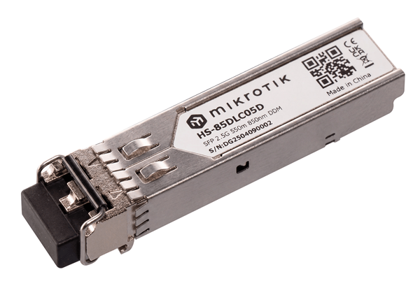 MikroTik HS-85DLC05D Modulo SFP 1/2.5G MiM 550m