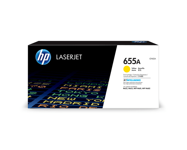 LASERJET TONER CRTG 655A YELL OW