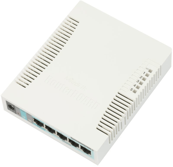 Mikrotik RB260GS Switch 5xGbE 1xSFP Plastic