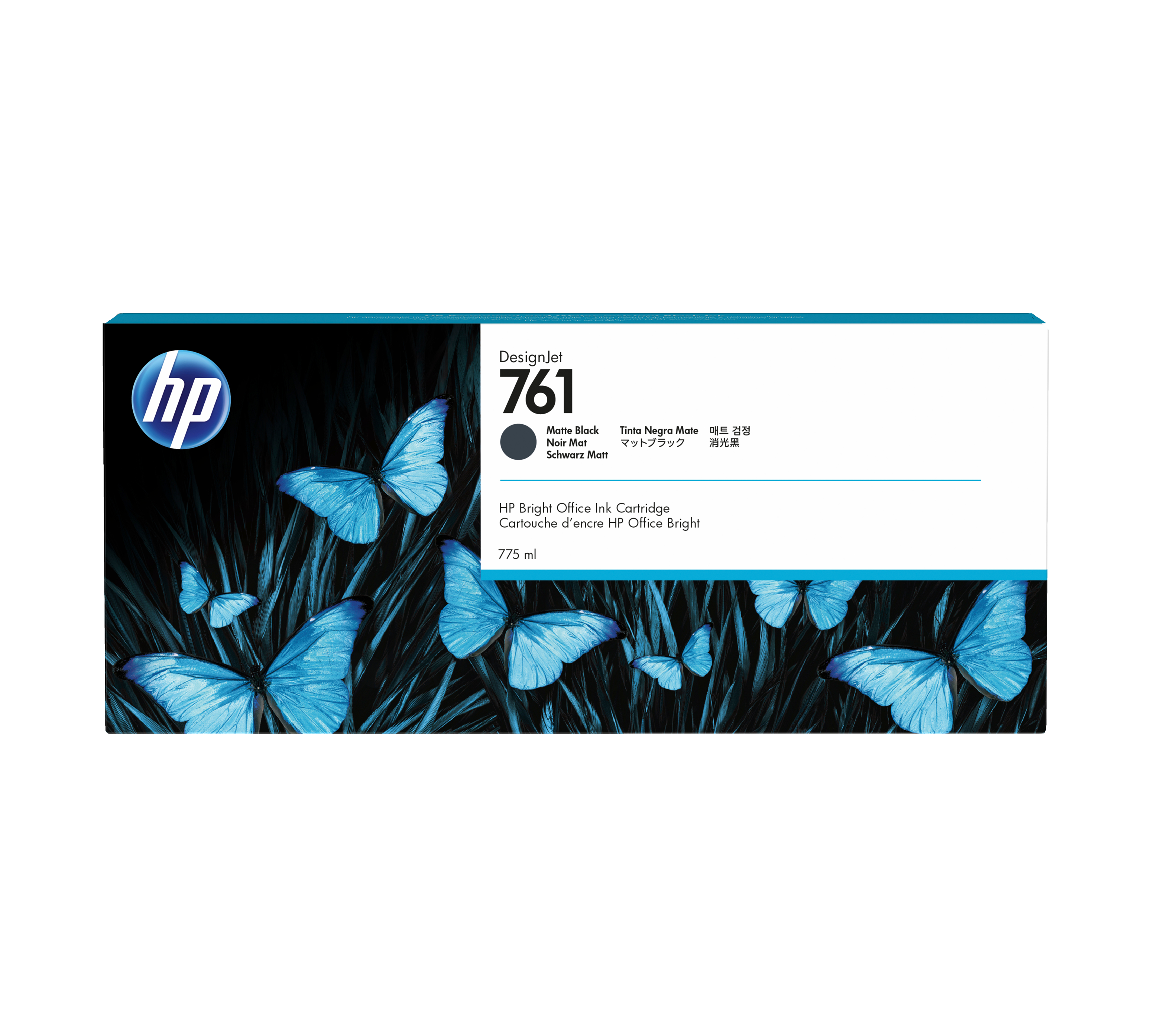 HP Designjet T7100 Cartucho Negro Mate n?761 775ml