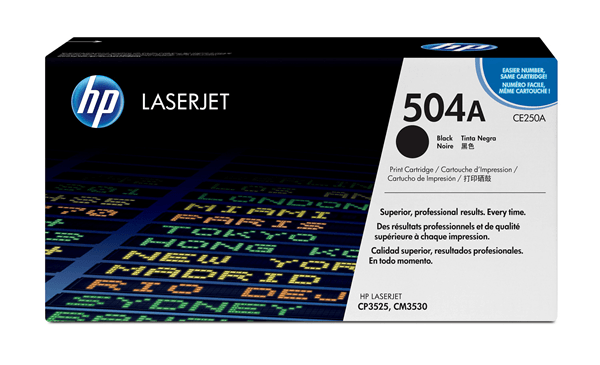 TONER HP LASERJET COLOR. BLACK CE250A