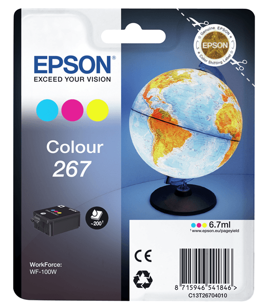 CARTUCHO EPSON TRICOLOR 267