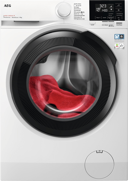 LAVADORA CARGA FRONTAL AEG LFR6194O4Q 9 KG 1400 RPM A BLANCO