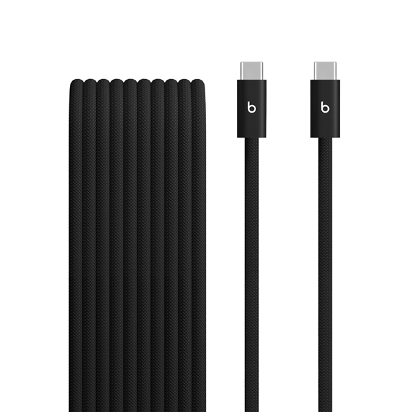 BEATS 240W USB-C TO USB-C BRAIDED CABLE (3 M / 10 FT) - BOLT BLACK