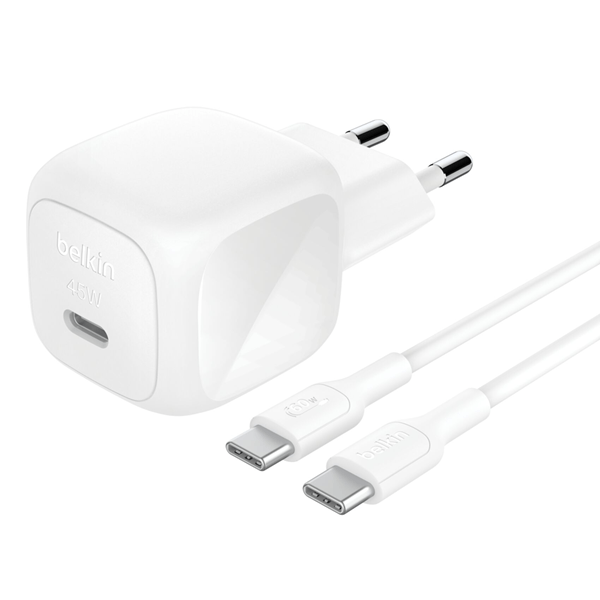45W USB PD WALL CHRGR W/PPS W/1MC-C