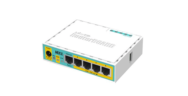 ROUTER MIKROTK HEX POE LITE - RB750UPR2