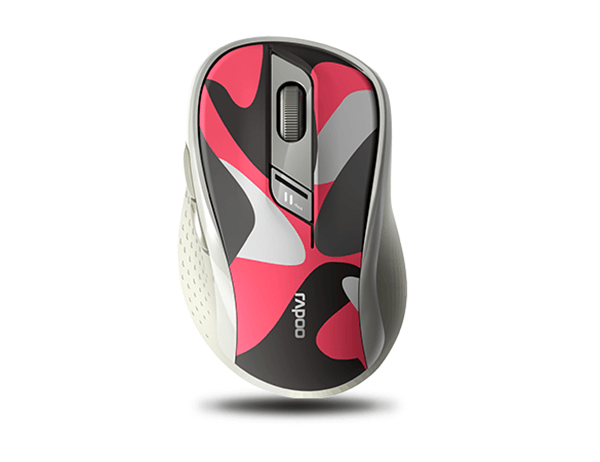 MOUSE RAPOO WIRELESS Y BLUETOOTH M500 SILENT 2.4G GHz BT 4.0 USB 3.0 6 BOTONES 1600 PPP AJUSTABLE