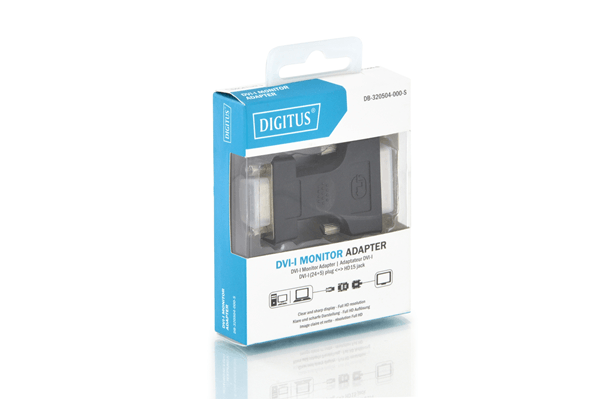 DVI ADAPTER DVI(24+5) - HD15 M/F DVI-I DUAL LINK BL