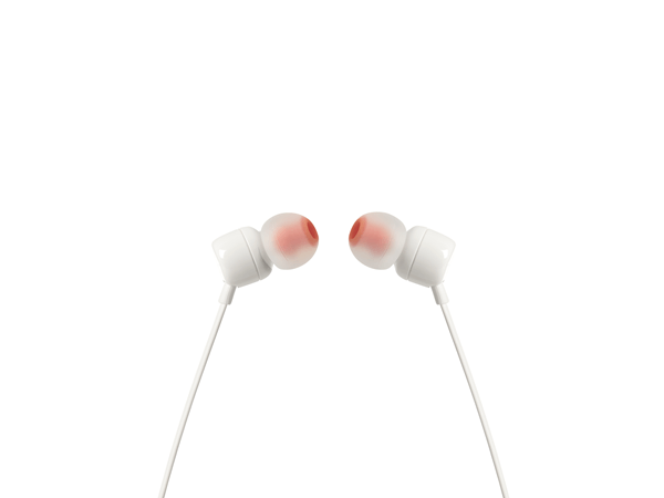 AURICULARES DE BOTON JBL TUNE 110 WHITE E