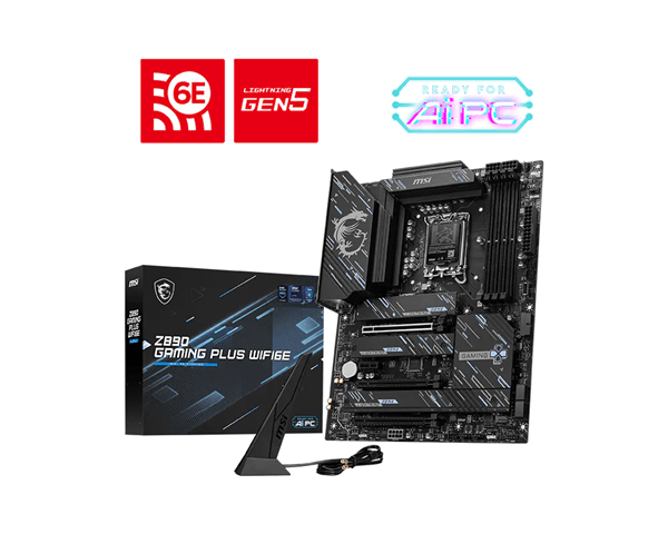 Placa Intel MSI Z890 GAMING PLUS WIFI6E LGA 1851 (Socket V1)