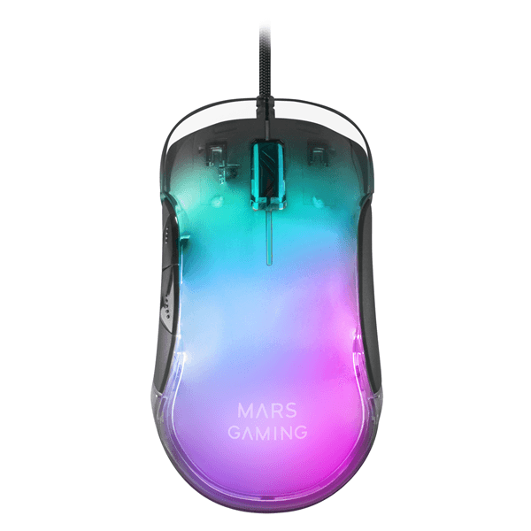 Mars Gaming Raton Gaming MMGLOW black