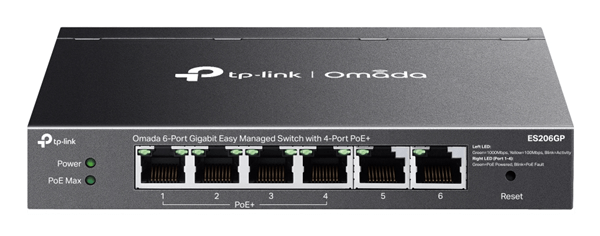 TP-Link ES206GP Switch 4xGb PoE+ 2xGb 65W Desktop