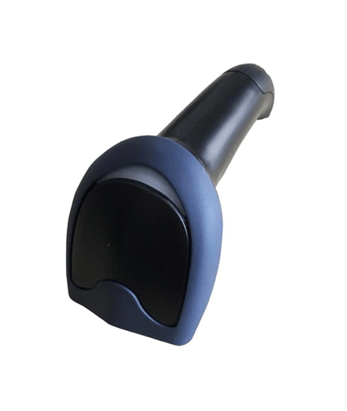 Eightt Escaner de codigos de barras USB negro 1D con soporte