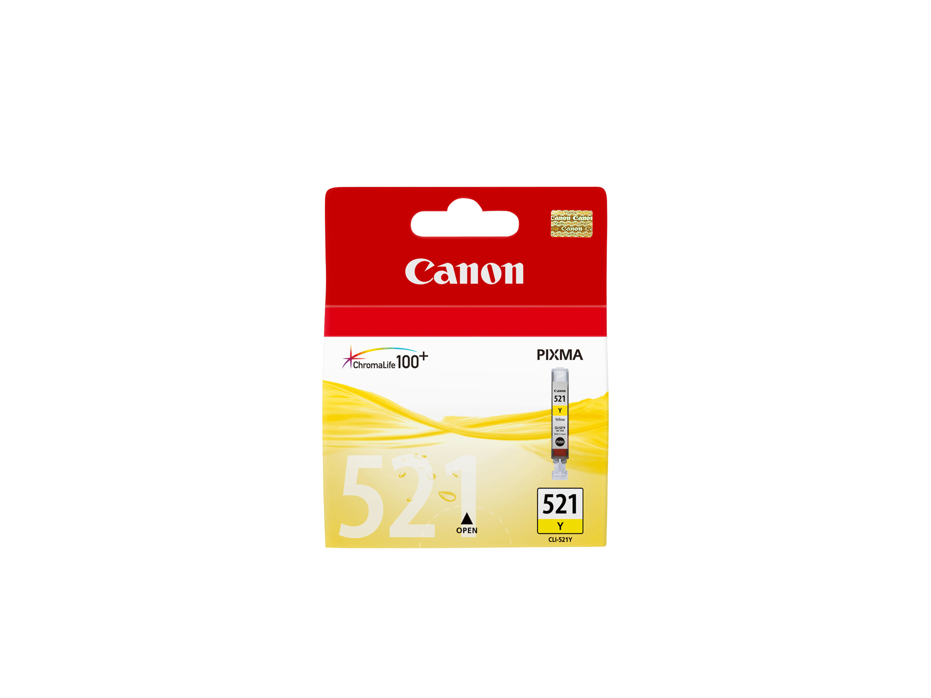 CARTUCHO CANON AMARILLO CLI-521Y