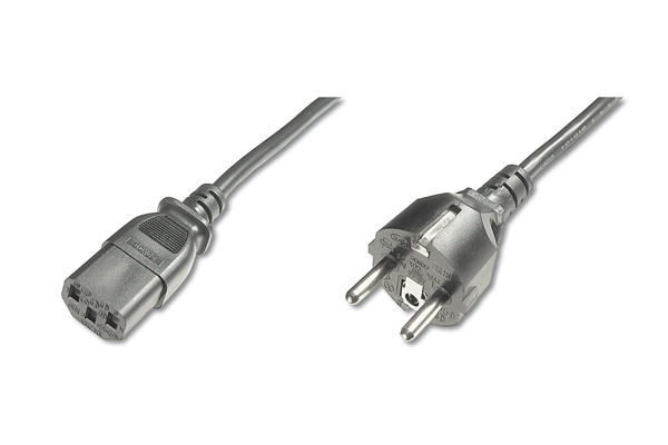 Power Cord CEE 7/7 (Typ-F) - C13 M/F 1.2m H05VVF3G 0.75qmm bl