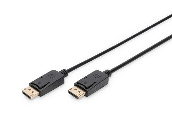 Cable de conexi n DisplayPort DP M/M 1.0m w/interlock Ultra HD 4K sw
