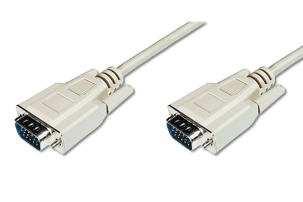 VGA Monitor connection cable HD15 M/M 1.8m 3CF/4C be