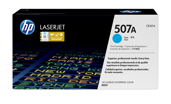 TONER HP CYAN 507A