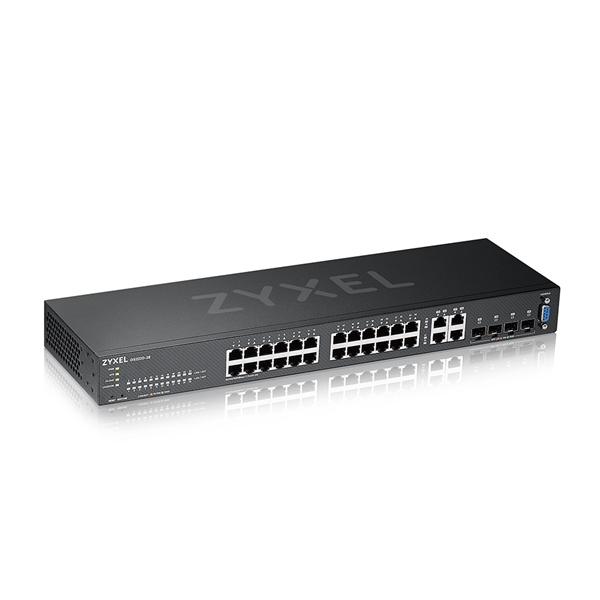 ZYXEL GS2220-28 EU REGION 24-PORT GBE L2 SWITCH WITH GBE UPLINK (1 YEAR NCC PRO PACK LICENSE BUNDLED)