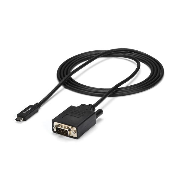 Cable Adaptador Conversor USB-C a VGA 2m 1920x1200