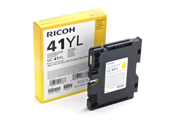 CARTUCHO RICOH AMARILLO GC41YL PARA SG2100N
