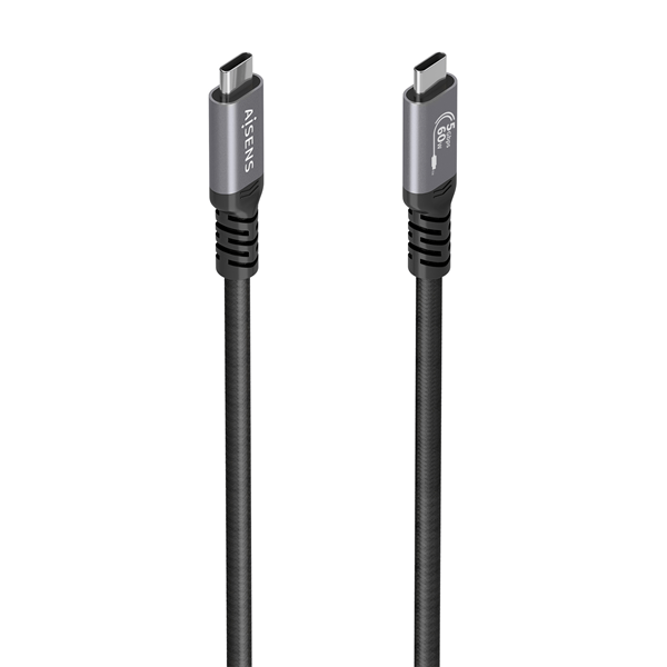 CABLE AISENS USB 3.2 GEN1 5GBPS 4K60HZ 3A 60W E-MARK C/M-C/M 10M