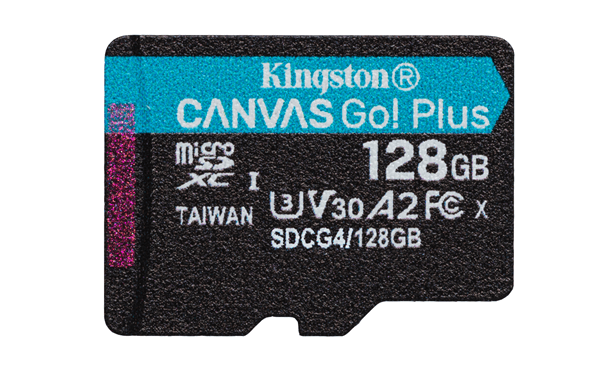 MEMORIA 128GB MICRO SDXC KINGSTON CANVAS GO PLUS GEN 4 200R