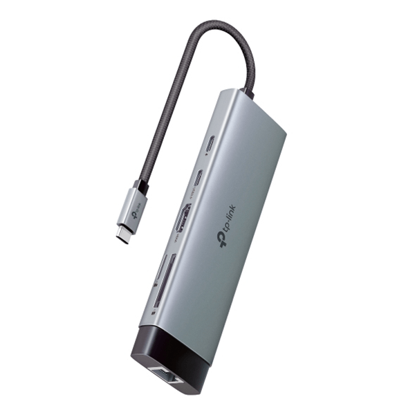 DOCKING USB-C TPL UH9120C A 1xHDMI 4K 60Hz 1xRJ45 Gb 1xUSB-C PD 100W 3xUSB-A 1xSD 1xMicroSD
