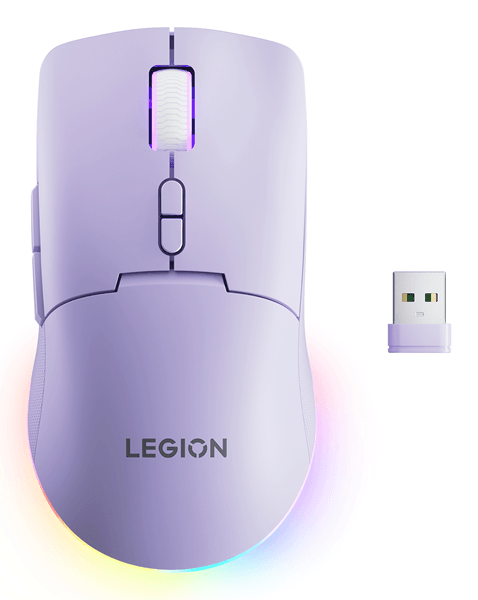 Mouse para juegos inal mbrico rgb lenovo legion m220 (rosa)