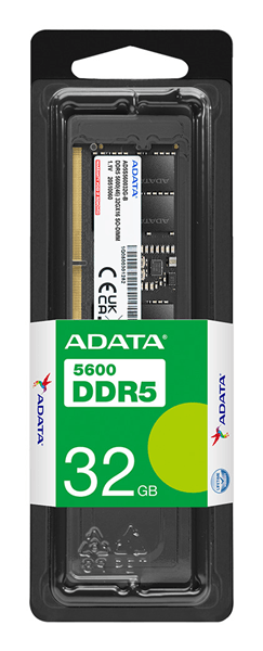 Memoria RAM Portátil DDR5 32GB 5600Mhz (1x32) CL46 ADATA AD5S560032G-S