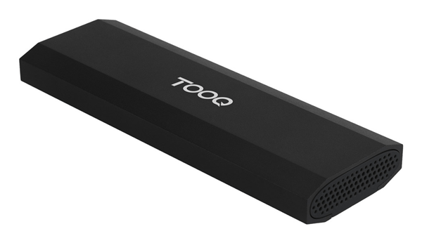 Tooq CAJA EXTERNA M.2 NVMe PCIe USB3.1 GEN2 NEGRA