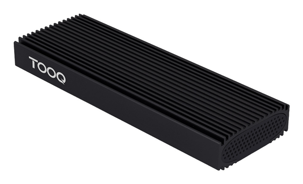CARCASA TOOQ TQE-2230B M.2 NVMe PCIe USB 3.1 GEN2 NEGRO