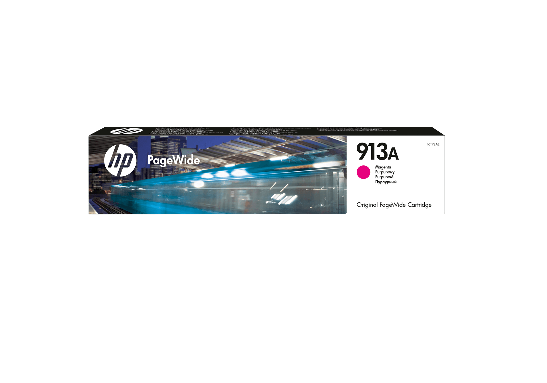 HP 913A (F6T78AE) cartucho de tinta magenta (original)