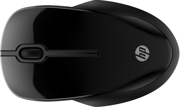 HP 250 Ratón Dual Inalámbrico ( Conexión USB-A y Bluetooth 5.0, Hasta 1600 dpi, Ambidiestro, Laterales Antideslizantes, Compatible Windows, ChromeOS y macOS) Negro