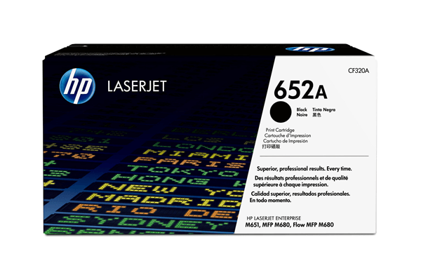 HP 652A (CF320A) toner negro (original)