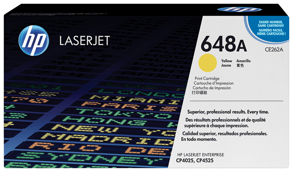 HP 648A (CE262A) toner amarillo (original)