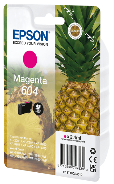 Ink/604 pineapple 2.4ml mg sec