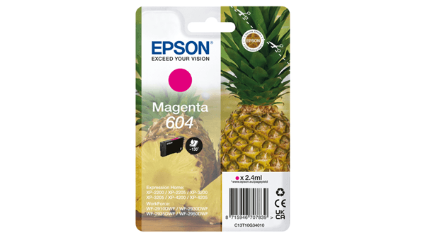 CONSUMIBLE EPSON MAGENTA 604