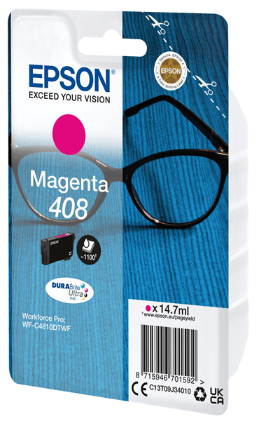 Epson 408 Cartucho de tinta magenta (original)