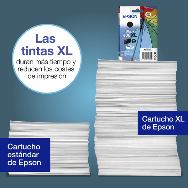 EPSON Singlepack Black 406 DURABrite Ultra Ink