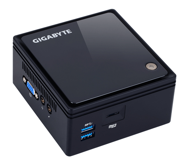 gigabyte gb-bace-3160 - barebone, intel celeron j3160 1.6ghz, 2.5 , hdmi, m2, gln, wifi, usb 3.0