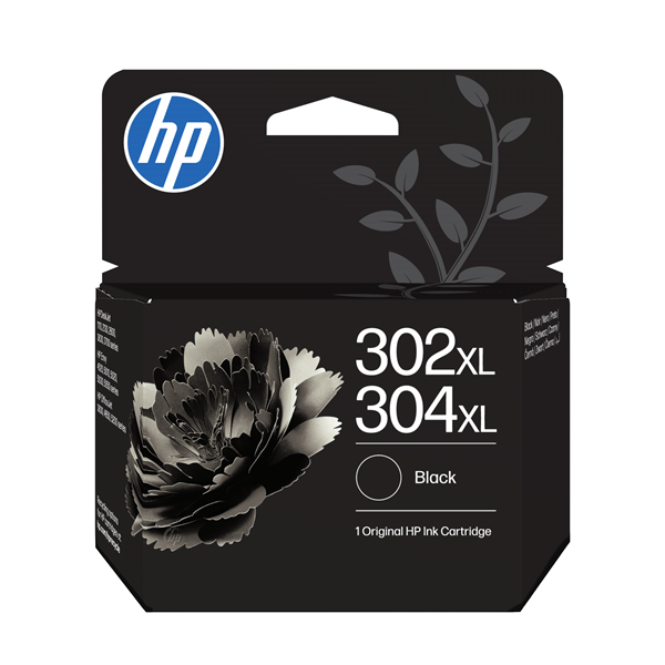 HP 302XL/304XL (B7RT9AE) Cartucho de tinta negra XL (original) – imagen 2